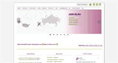 Desktop Screenshot of elda.org
